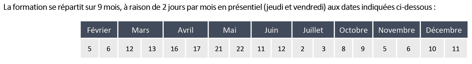 Calendrier